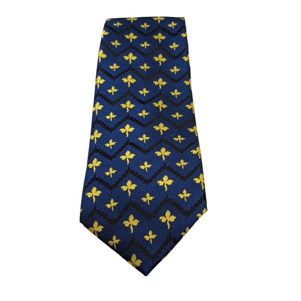 TwentyDollar Tie Men’s Neck Tie Vivid Geometric Print Classic Handmade 100% Silk